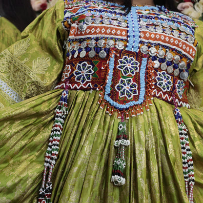 Balochi Green Dress