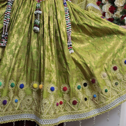 Balochi Green Dress