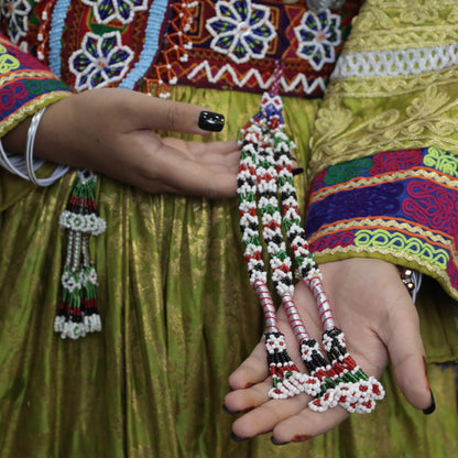 Balochi Green Dress