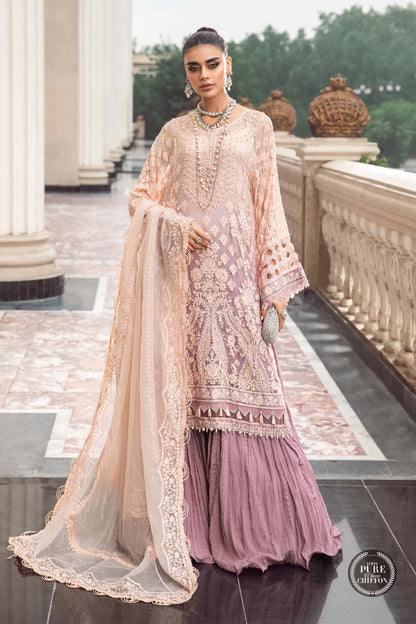 Stitched Chiffon | MPC-23-103 Lilac